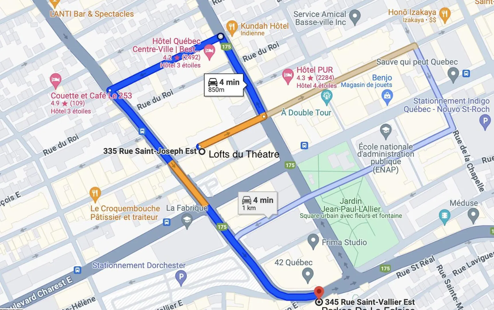 Initial / Harry / Quebec+Stat Apartment Canada